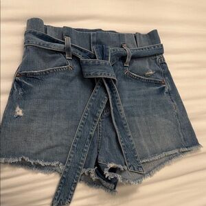 Alice + Olivia “You Look Good” Denim Shorts
